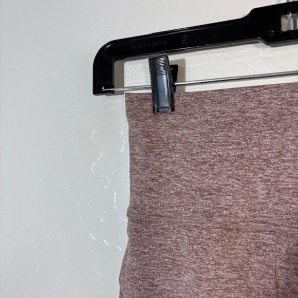 Bombshell Sportswear Leggings Womens Small Mauve Thigh-High Sock Stripe Made USA - Picture 2 of 10